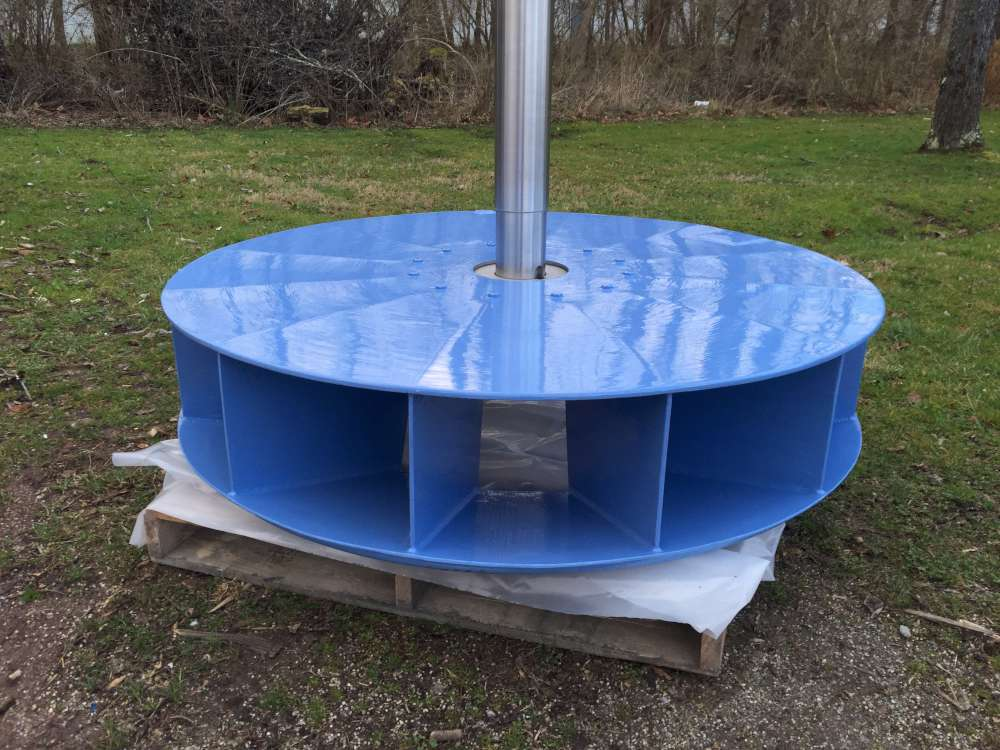 Coated with Belzona 1341