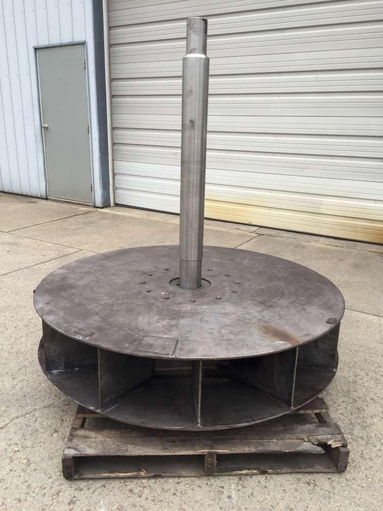 Steel Mill Blower Coated for Efficiency and Build-Up Resistance