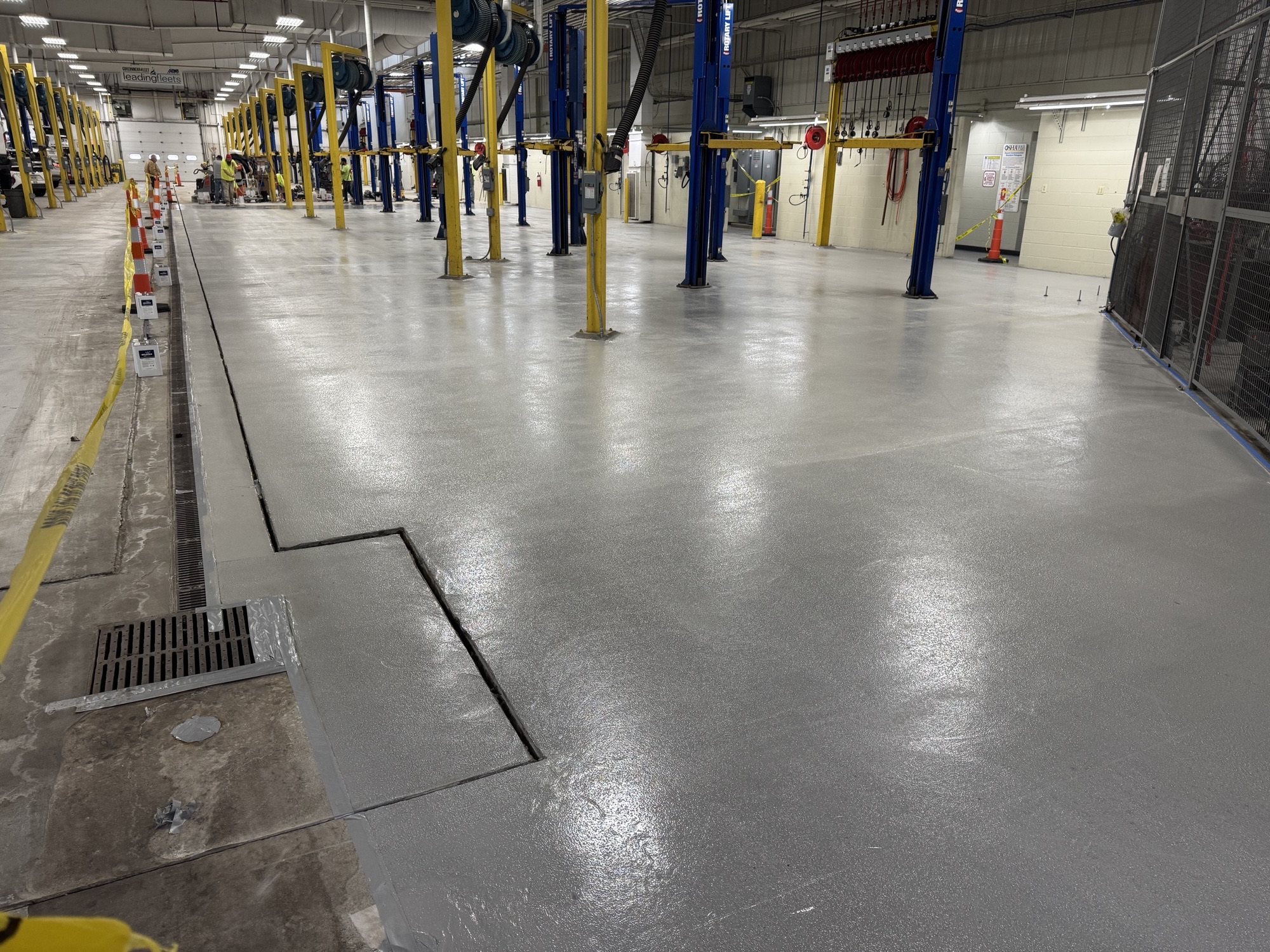 Municipal Facility Floor Recoating