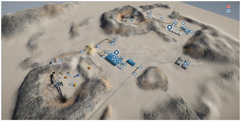 Mining & Quarrying interactive Solution Map preview
