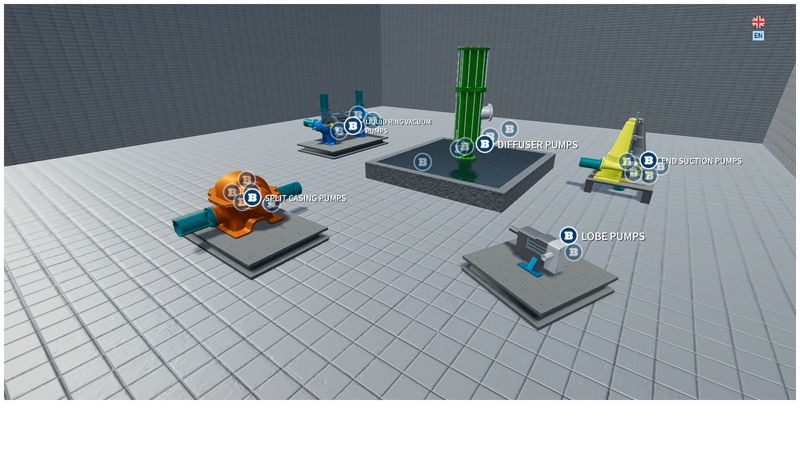 Pumps interactive Solution Map preview