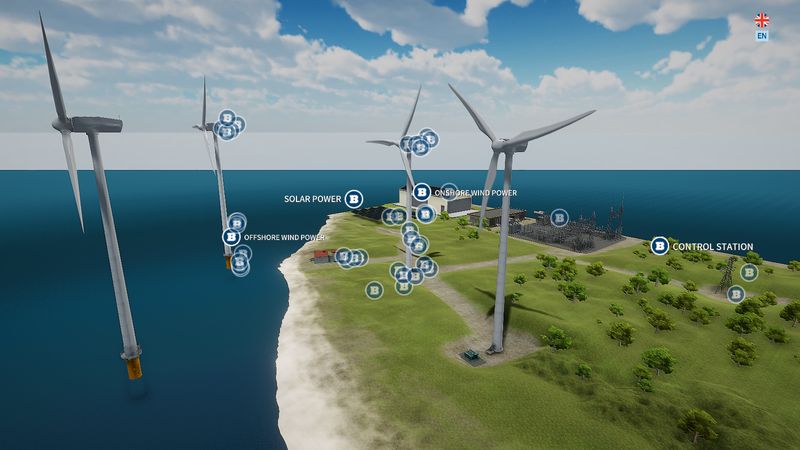 Wind Power interactive Solution Map preview